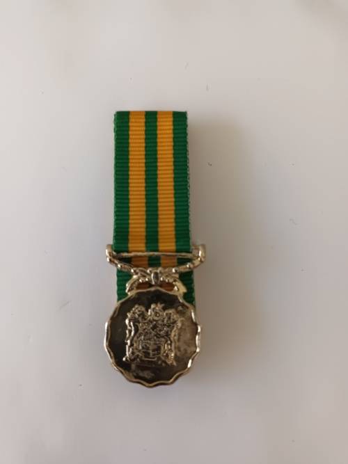 SADF - 30 Year Good Service medal - miniature