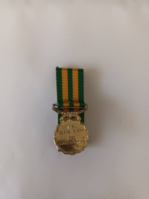 SADF - 30 Year Good Service medal - miniature