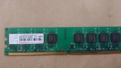 Transcend 1GB DDR2-800 5-5-5 240-pin DIMM Desktop Memory