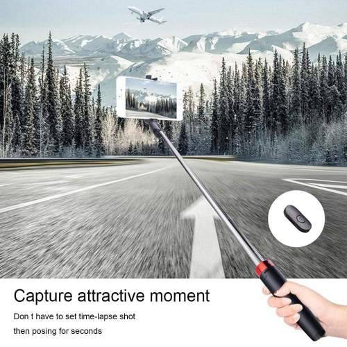 SelfieCom Wireless Selfie Stick And Integrated Tripod
