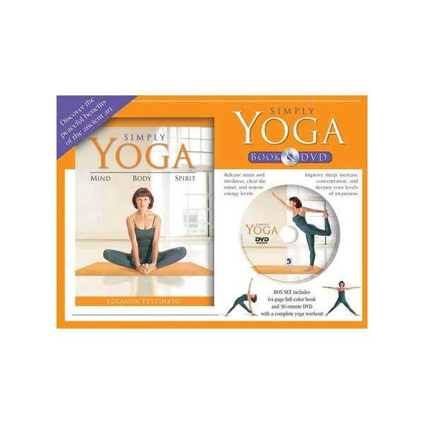 Simply Yoga Gift Set: Book & DVD - new