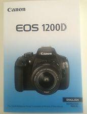 Canon EOS 1200D Instruction Manual