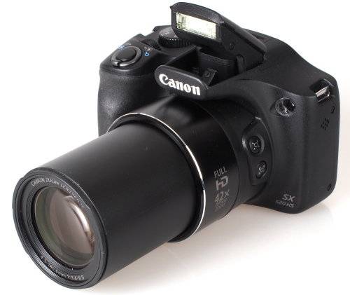 Canon PowerShoT SX520 HS | FULL HD 1080p | ZOOM LENS 42x IS f/3.4-6.0 | BAG | EXCELLENT CONDITION