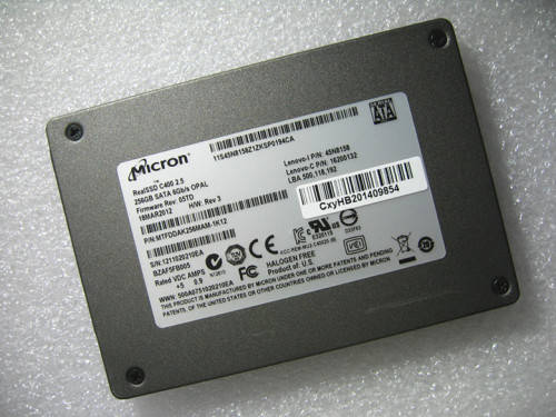 MICRON RealSSD C400 2.5" 256GB SATA 6.0Gb/s SED | 101% EXCELLENT WORKING CONDITION