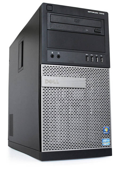 DELL OPTIPLEX 7010 MT | INTEL CORE i3-3240 | 4GB RAM | 500GB HDD | DVD-RW | WIN7 PRO
