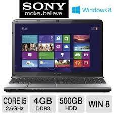 BRAND NEW SONY VAIO INTEL CORE i5-3230M, 4GB RAM, 500GB HDD, 15.5" LED, WEBCAM, WIN8