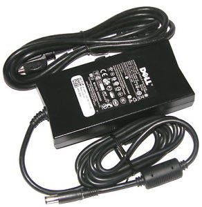Original Dell 130-Watt WRHKW Slim AC Adapter DP/N 0WRHKW | 19.5V | 6.7A