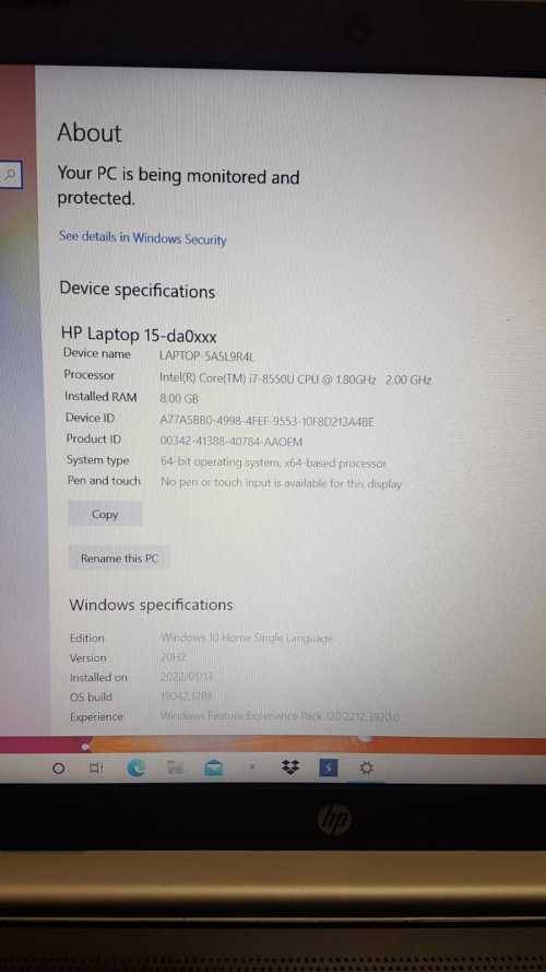 HP 15 GAMING LAPTOP | 8TH GEN CORE i7-8550U | 8GB DDR4 | 1TB HDD | 15.6 FHD 1080p | 2GB NVIDIA MX130