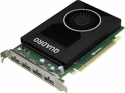 4GB Nvidia Quadro (4 x D-Port) M2000