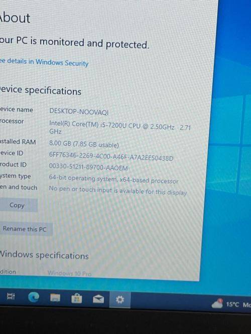 LENOVO THINKPAD T470 ULTRABOOK**7TH GEN CORE i5-7200U**8GB DDR4**256GB SSD**LTE**14` FULL HD**WIN10
