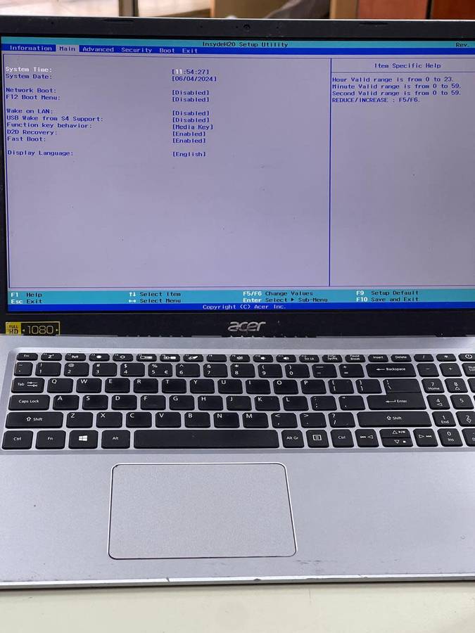 ACER ASPIRE A315-58 MOTHERBOARD |  11TH GEN CORE i3-1115G4 @ 3.00GHz  (8GB ONBOARD RAM)