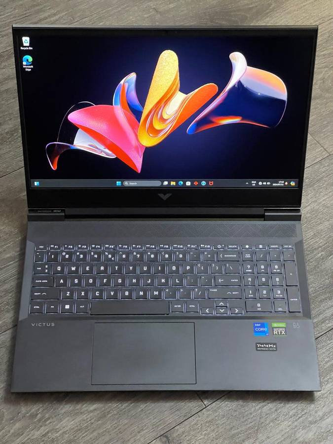 HP  VICTUS 16 GAMING | 4GB NVIDIA RTX 3050 Ti | 11th GEN CORE i7-11800H | 16GB RAM | 512GB SSD WIN11