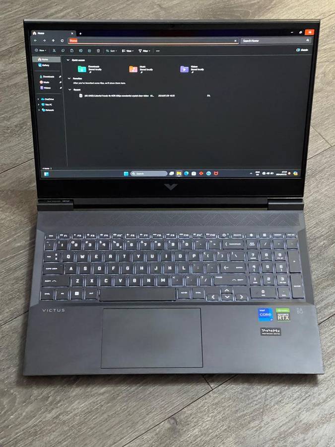 HP  VICTUS 16 GAMING | 4GB NVIDIA RTX 3050 Ti | 11th GEN CORE i7-11800H | 16GB RAM | 512GB SSD WIN11