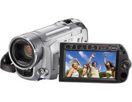 CANON FS10E FLASH MEMORY CAMCORDER WITH 8GB INTERNAL FLASH MEMORY AND 45X ADVANCED ZOOM