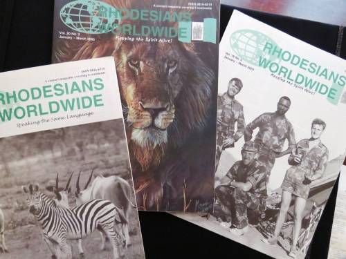 RHODESIANS WORLDWIDE X 10