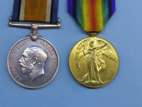 WW1 WAR MEDAL and VICTORY MEDALS.  ( R.A.F. )