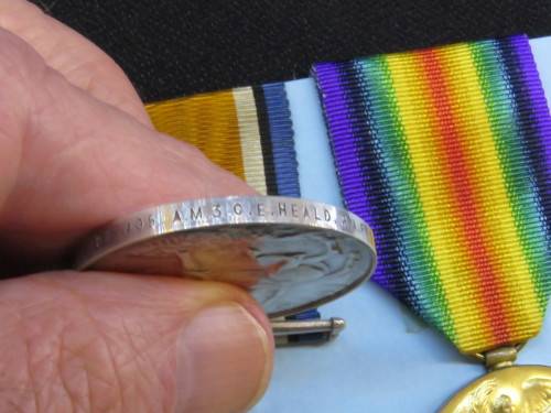 WW1 WAR MEDAL and VICTORY MEDALS.  ( R.A.F. )