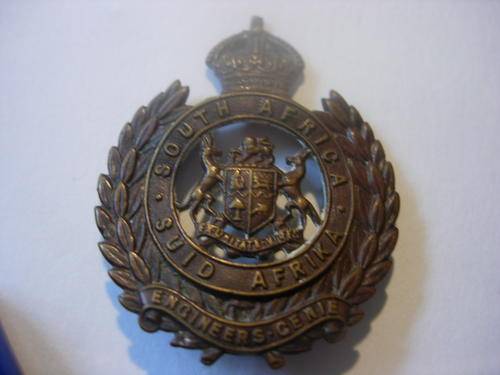 S.A. - ENGINEERS  CORPS  CAP  BADGE  1922 - 1926
