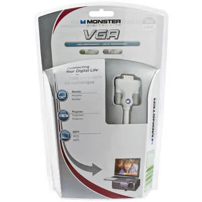 16ft VGA cable For Projector, desktop PC to a monitor, HDTV ect