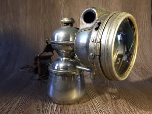 RARE! Vintage Bicycle Carbide Lamp  - Gloria