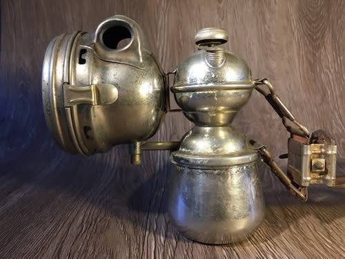 RARE! Vintage Bicycle Carbide Lamp  - Gloria