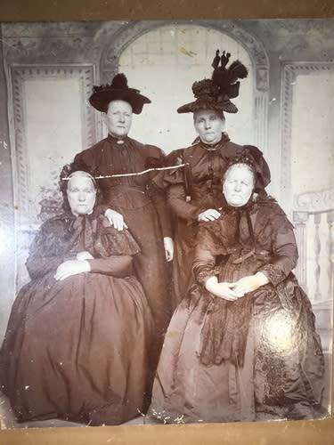 Vintage Photo of 4 Ladies
