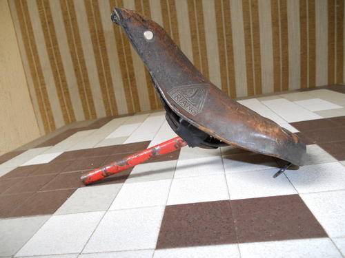 Vintage Leather Bicycle Seat