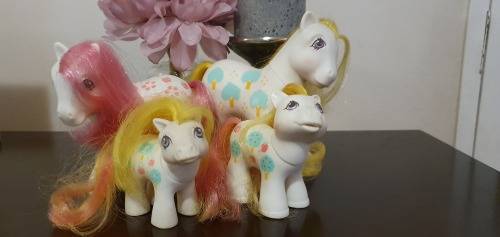My Little Pony G1 Apple Delight Family