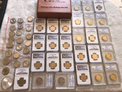 Nelson Mandela Signature Dates Collection