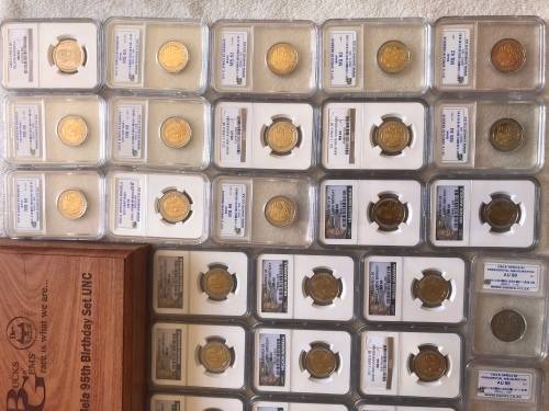 Nelson Mandela Signature Dates Collection