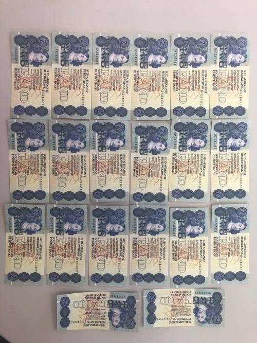 20x, 10x, 10x R2 Notes ( 3 Sets of R2 Notes in Sequence )