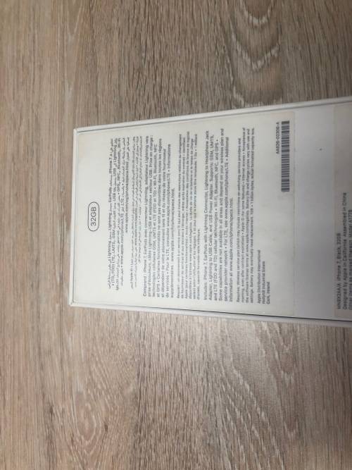 *** Iphone 7 32Gig Black **