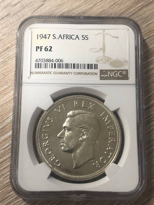 1947 - 5 Shillings PF62 and more Collection of Crucial Dates Very High Grade Coins