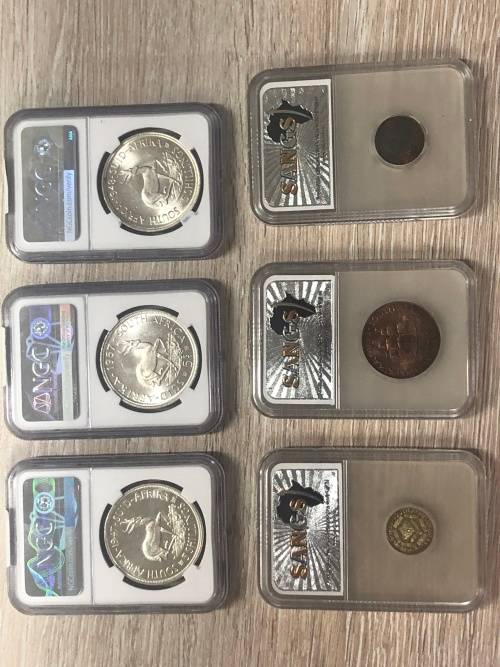 1947 - 5 Shillings PF62 and more Collection of Crucial Dates Very High Grade Coins
