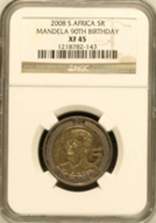 RARE XF45 YES - NGC GRADING - 2008 B/DAY R5 COIN !!