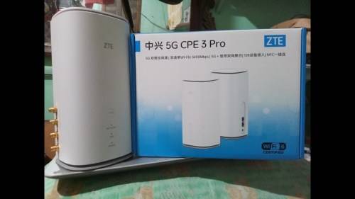 NEW ZTE 5G CPE MC801A WiFi 6 Router (Open Box) all accessories