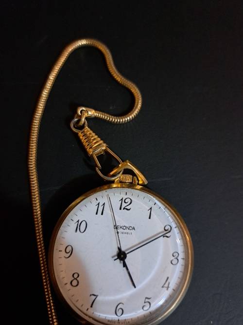 Broken Sekonda Pocket Watch