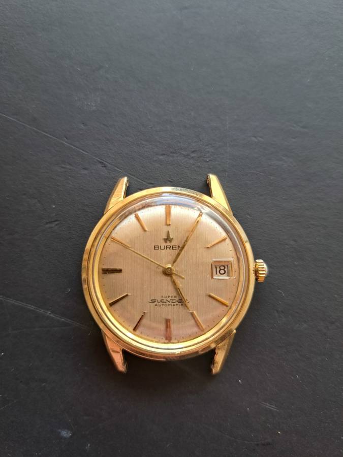 Broken  Buren Watch(Missing parts)