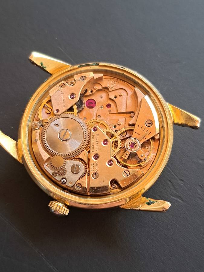 Broken  Buren Watch(Missing parts)