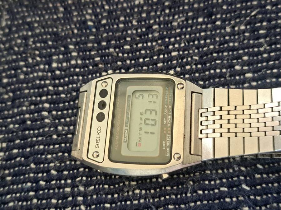 Vintage Seiko Digital Watch