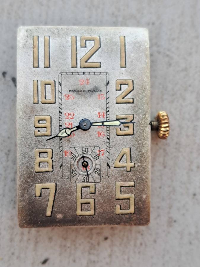 Good Size Broken Swiss Watch