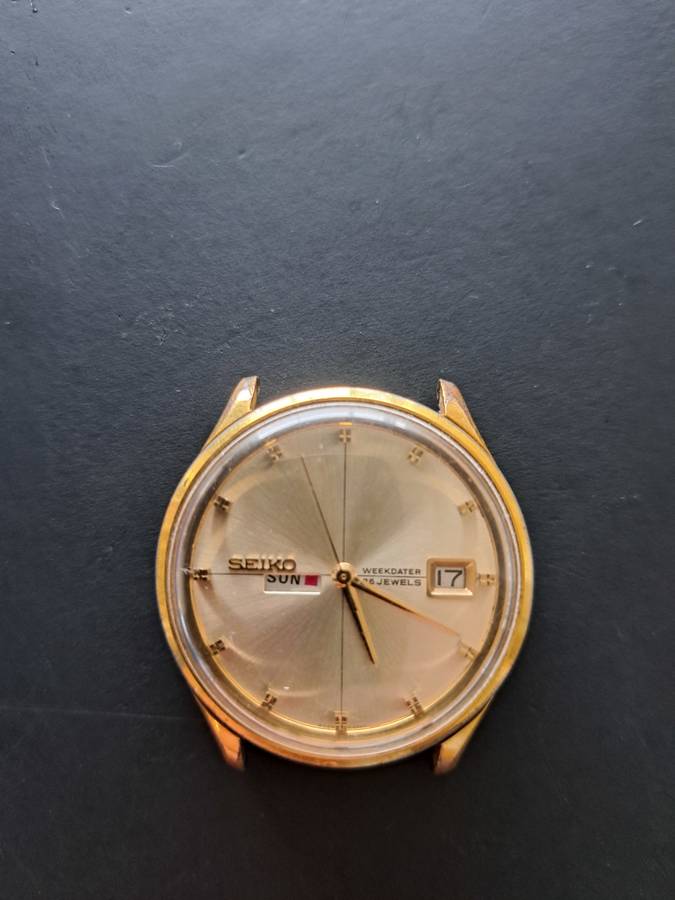 Seiko Weekdater Watch (FAULTY)