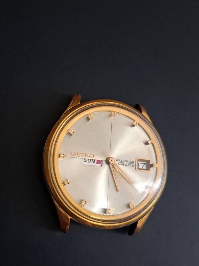 Seiko Weekdater Watch (FAULTY)