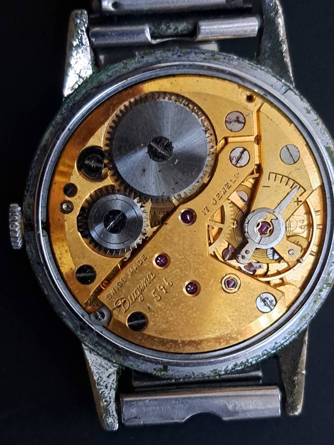 Broken Dugena Watch(Sold for spares or repairs)