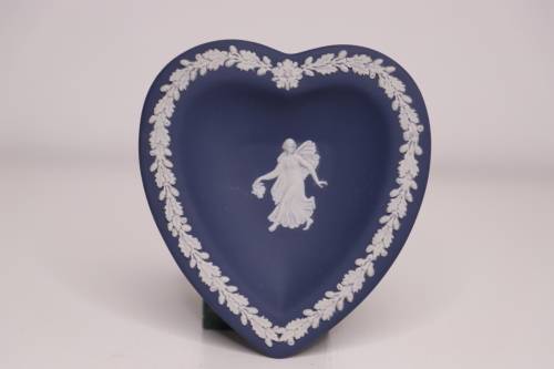 WEDGWOOD Portland -blue trinket dish