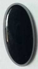 2.500ct Natural ONYX Cabochon 15 x 7mm