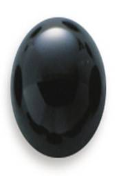 0.850ct Natural ONYX Cabochon 8 x 6mm