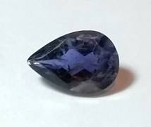 1.670ct Natural IOLITE Pear 10 x 7mm