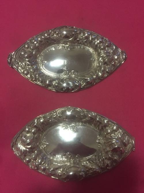 Silver Bon Bon Dishes !!!!!