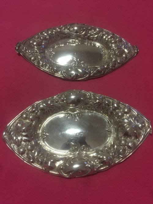 Silver Bon Bon Dishes !!!!!
